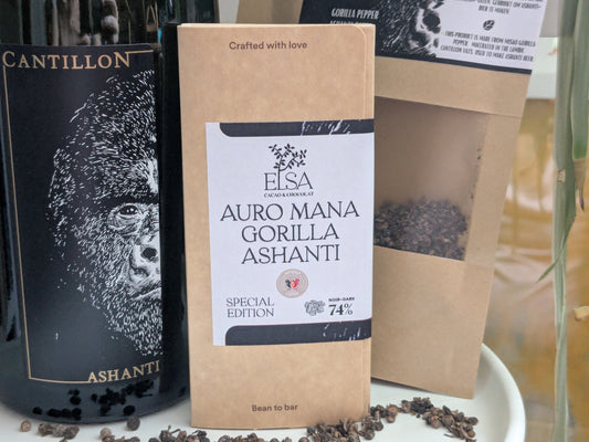 Tablette Auro Mana Gorilla Ashanti - Origine Philippines, 74% - EDITION SPECIALE