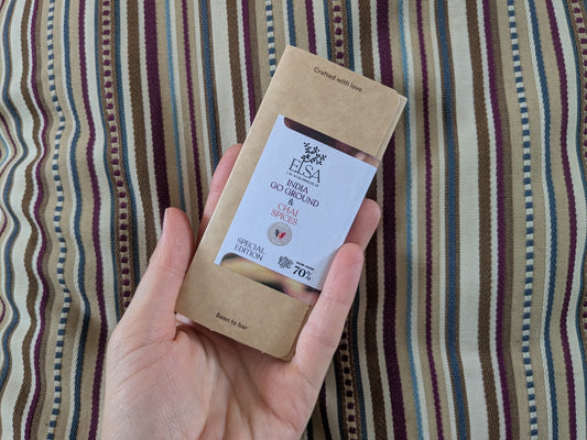 Tablette inclusion épices Chaï de Misao - Origine Inde Go Ground, 70% - EDITION SPECIALE