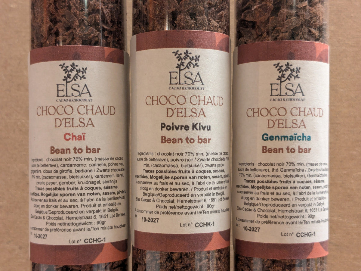 Les choco chauds origine & inclusions d'Elsa