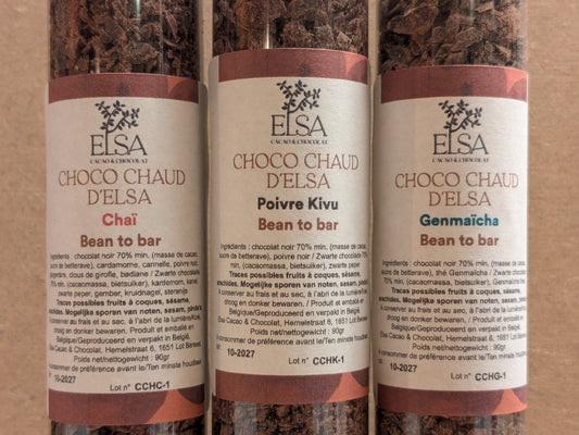 Les choco chauds origine & inclusions d'Elsa